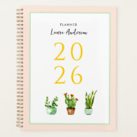 Personalised Plant lovers 2023 Planner