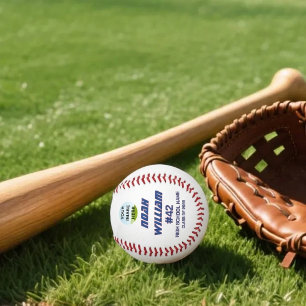 Personalised Player Name Photo Baseball