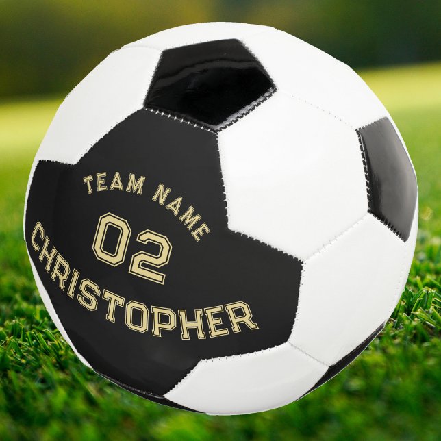 Personalised Player School Team Name Jersey Number Soccer Ball (Personalized Player School Team Name Jersey Number Soccer Ball)