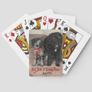 Personalised playing cards. cards