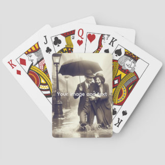 Personalised Playing Cards Custom Image & Text