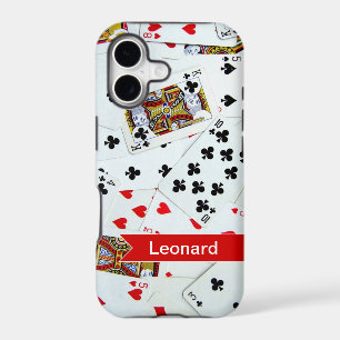 Personalised Playing Cards Games iphone cover