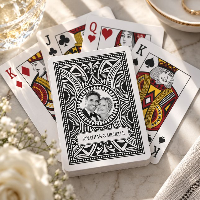 Personalised Playing Cards Wedding Gift Favours (Creator Uploaded)