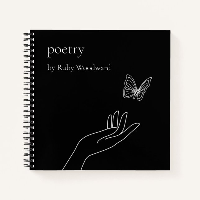 Personalised poetry notebook (Front)