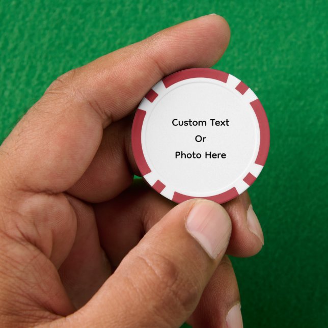 Personalised Poker Chips (Hand)