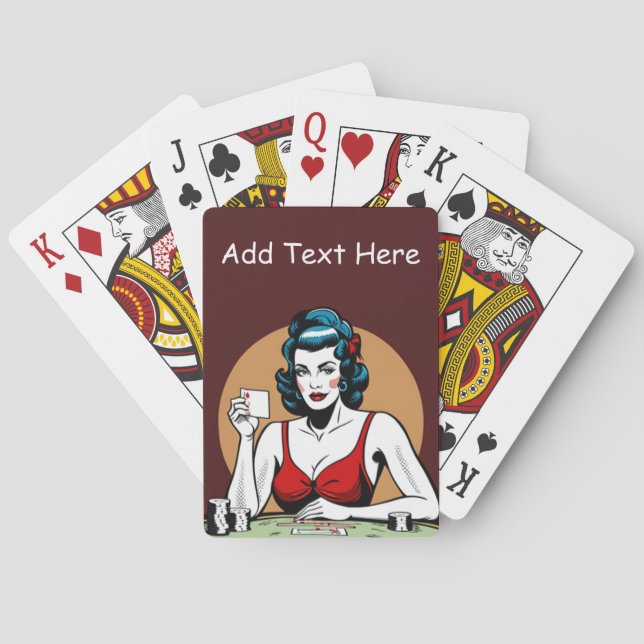Personalised Poker Playing Cards (Back)