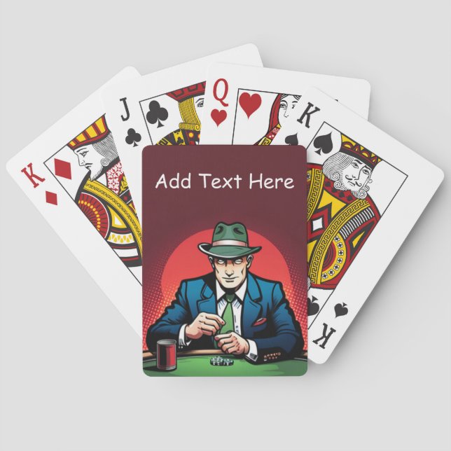 Personalised Poker Playing Cards (Back)
