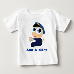 Personalised Police Baby Tee