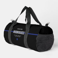 Personalised Police Officer Thin Blue Line