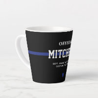 Personalised Police Officer Thin Blue Line