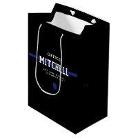 Personalised Police Officer Thin Blue Line