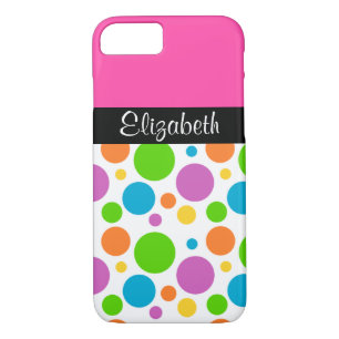 Personalised Polka Dot Pattern Case-Mate iPhone Case