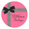 Personalised Polka Dot Ribbon Stickers