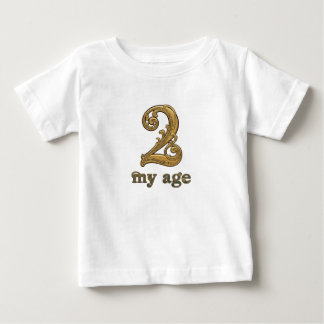Personalised Pooh Watercolor First Birthday Baby T T-Shirt