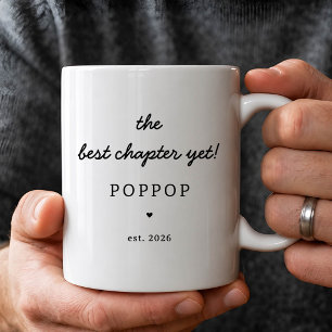 Personalised Poppop Mug Best Chapter Yet