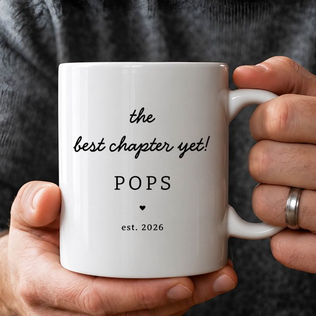 Personalised Pops Mug New Grandpa Gift (Creator Uploaded)