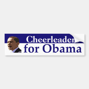 Personalised Portrait Bumper Sticker for Obama