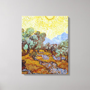Personalised Post Impressionism Fine Landscape Art Canvas Print