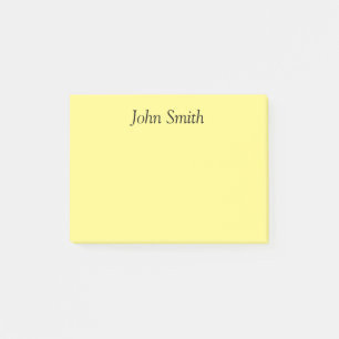 Personalised post-it notes
