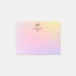 personalised Post-It Notes