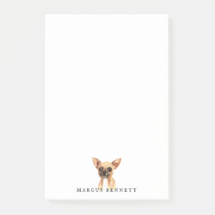 Personalised Post It Notes   Chihuahua