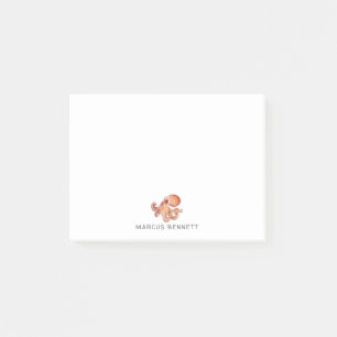 Personalised Post It Notes   Octopus