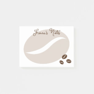 Personalised Post-it® notes with coffee bean roast