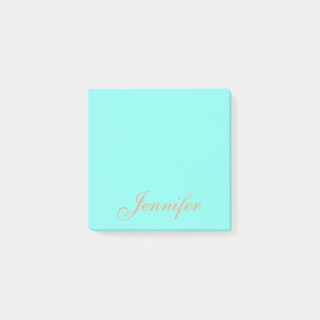 Personalised Post it Sticky Notes (Front)