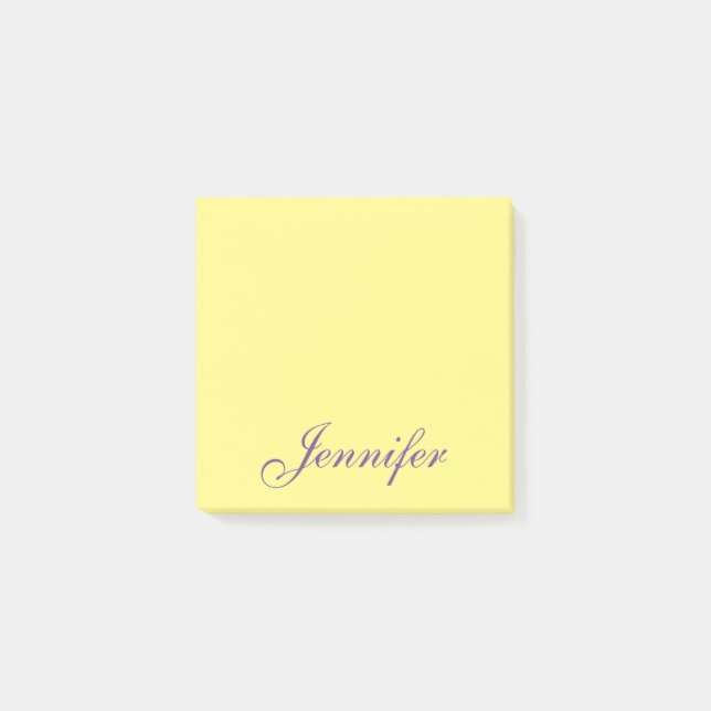 Personalised Post it Sticky Notes (Front)