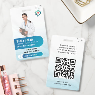 Personalised Practical Nurse ID Badge