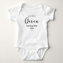 Personalised Pregnancy Reveal Announcement