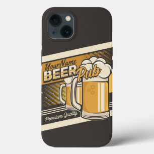 Personalised Premium Cold Beer Mug Pub Bar  iPhone 13 Case