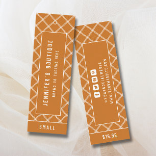 Personalised Preppy Boutique Price Branding Calling Card