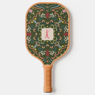 Personalised Preppy Retro Pickleball Paddle