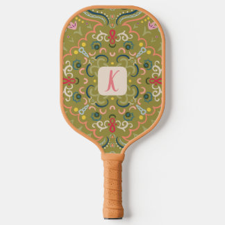 Personalised Preppy Retro Pickleball Paddle