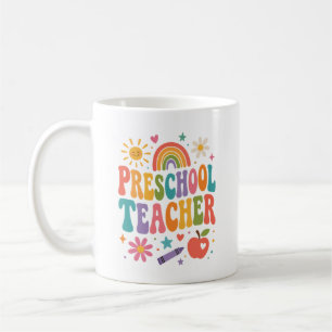Personalised Preschool Teacher Gift Coffee Mug