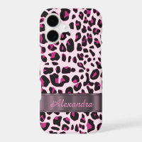 Personalised pretty leopard animal print