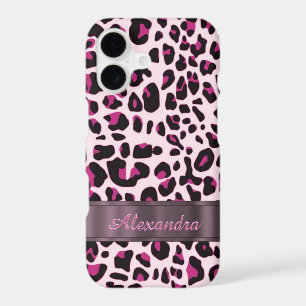 Personalised pretty leopard animal print