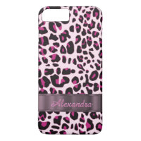Personalised pretty leopard animal print