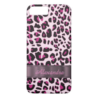 Personalised pretty leopard animal print Case-Mate iPhone case