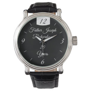 Personalised Priestly Ordination Anniversary Watch