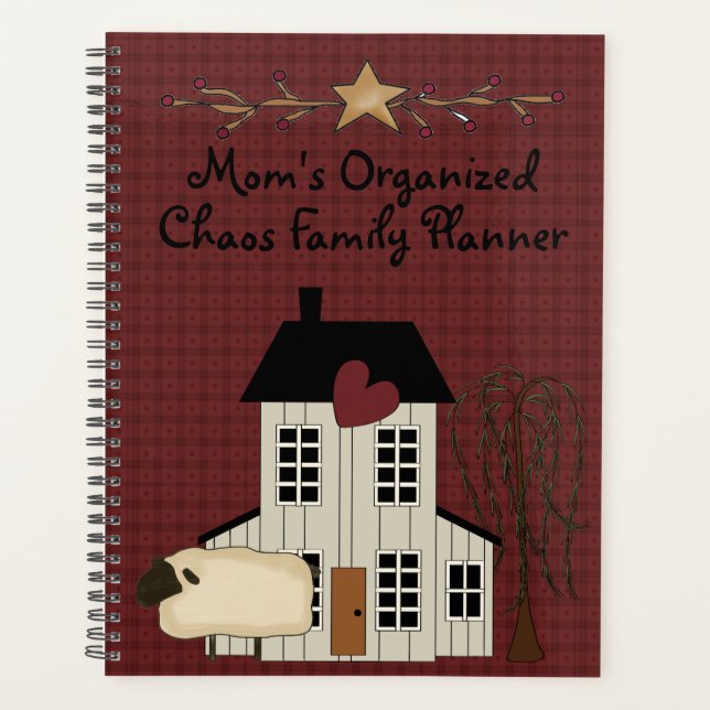 Personalised Primitive Home Planner (Front)