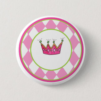 Personalised Princess 6 Cm Round Badge