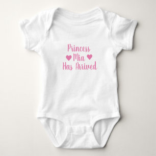 Personalised Princess Has Arrived Bodysuit
