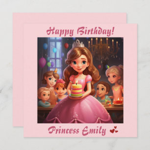 Personalised Princess [Name] Birthday 