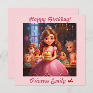 Personalised Princess [Name] Birthday 
