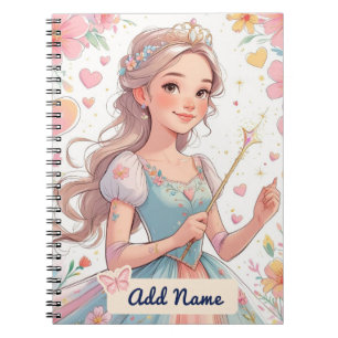 Personalised Princess Notebook – Add Name