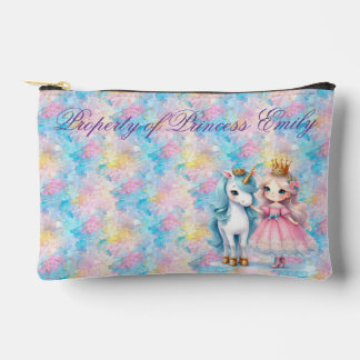 Personalised Princess Pencil Case Accessory Pouch