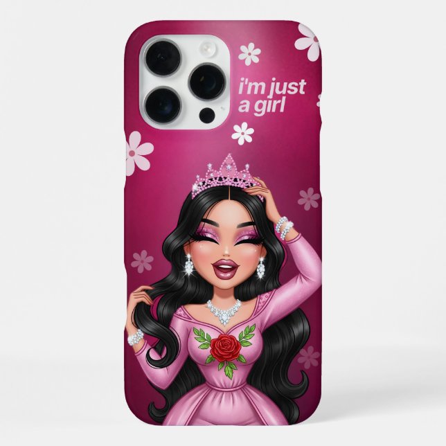Personalised Princess Phone Case (Back)