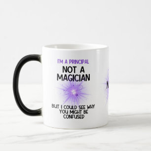 Personalised Principal Back to school funny Magic Mug